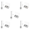 thumbnail image 2 of Eigraketly 30 Pieces Ball Inflation Pump Needle Football Basketball Inflation Fittings Connect Rugby Inflator Sport Volleyball Tool Type2 NO2, 2 of 6