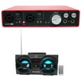 thumbnail image 1 of Focusrite SCARLETT 6I6 2ndGen 192kHz USB Audio Recording Interface+Free Speaker!, 1 of 9