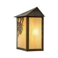 thumbnail image 5 of Meyda Tiffany 154452 Seneca 2 Light 16" Tall Wall Sconce - Copper, 5 of 6