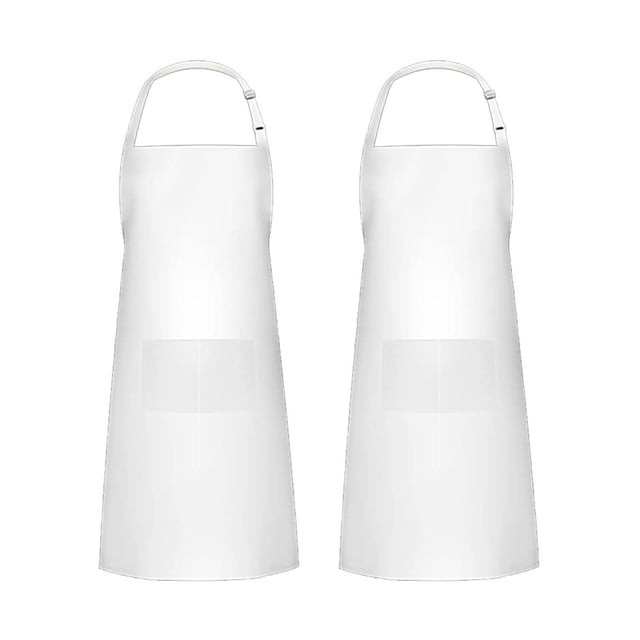 Aidoshy Water Resistance Apron Pocket Women Men Chef Cooking Kitchen Apronfor Chef, BBQ Drawing Apron Bulk