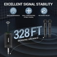 thumbnail image 2 of Micrófono inalámbrico TONOR TW720 recargable Bluetooth UHF, 2 of 9