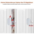 thumbnail image 3 of Alarma de puerta inalámbrica antirrobo con control remoto para puertas y ventanas, 3 of 5