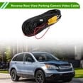 thumbnail image 2 of Unique Bargains Reverse Rear View Parking Camera Video Cable 20m/65.62ft Black RCA 1 Pcs, 2 of 7