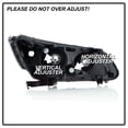 thumbnail image 5 of For 2013-2015 Honda Accord Sedan Halogen w/o DRL Headlights Headlamps Left+Right, 5 of 5