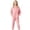 A-Light Pink123, variant on Jamsmile Kids Fuzzy Fleece Hooded Onesie Zip Up Jumpsuit Boys Girls Warm Winter Wear Fuzzy Warm Jumpsuit