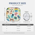 thumbnail image 6 of Uemuo Playing Video Games Printed 2 PCS Car Windshield Sun Shade, Auto Sun Heat and UV Rays Blocker, Foldable Automotive Front Window Sunshade Protector, 6 of 7