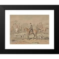 thumbnail image 2 of Hablot Knight Browne 18x14 Black Modern Framed Museum Art Print Titled - The Sporting Parson; the Sporting Parson at the Meet(Ing) of His ‘Dear Brethren’, 2 of 5