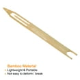 thumbnail image 3 of Unique Bargains Aiguille de Filet en Bambou 10 Outil de Réparation de Filet de Pêche, 3 of 5