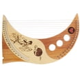 thumbnail image 3 of 1 Set Ancient Style Harp Handheld Harp Instrument Assorted Color for Friends, 3 of 5