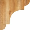 thumbnail image 3 of 6"W x 12"D x 12"H New Brighton Rough Sawn Corbel, Western Red Cedar, 3 of 9
