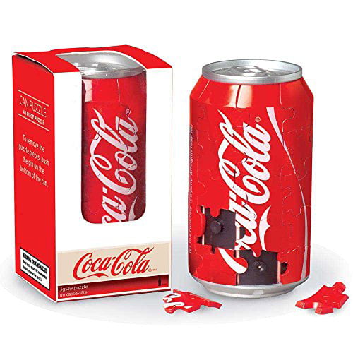 Details about   40 PIECE 3D COCA-COLA CAN PUZZLE NEW IN BOX 