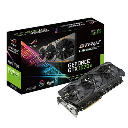 Asus Rog-Strix-Gtx1070Ti-A8G-Gaming Graphics Card - (Best Brand For Gtx 1070)