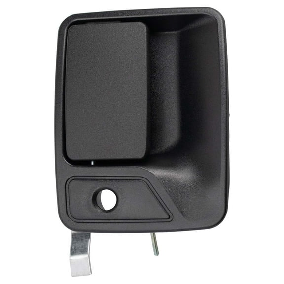 TRQ Front Outside Exterior Door Handle Black Passenger Side RH for Super Duty DHA37754 Fits select: 1999-2016 FORD F250, 1999-2016 FORD F350