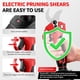 thumbnail image 5 of LEXLIFE Tijeras de Poda Eléctricas, Diámetro de Corte de 1.2" Pruner Eléctricos con Pantalla LCD, 2 Baterías Recargables, Tijeras de Poda Inalámbricas para Jardinería, Cortador de Ramas de Árboles, 5 of 8