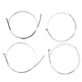 thumbnail image 1 of 4 PCS Violin Strings Universal Full Set Magnesium Aluminum Wound Fiddle String for Violin Lovers Beginners, 1 of 6