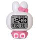 thumbnail image 1 of Reloj despertador bonito en forma de conejo con luz nocturna recargable, 1 of 1