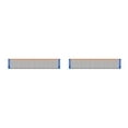 thumbnail image 3 of Guardoinrt Bleu Professionnel Sport Entraînement Standard Filet de Badminton Grand Application Portable Robuste Filet de Tennis Tel Qu'illustré 2 Ensembles, 3 of 6