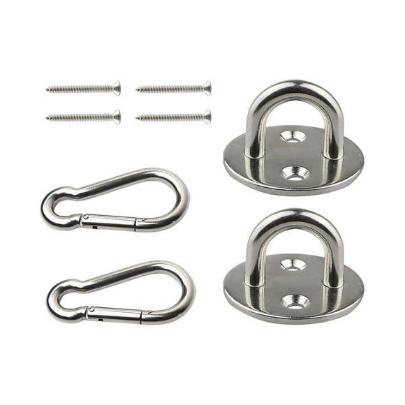 Ganchos de metal Sunnimix para actividades al aire libre 6cmx3cm