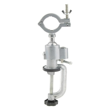 

360 degree Rotation Aluminum Alloy Clamp Clamping Tool Drill Stent Accessory