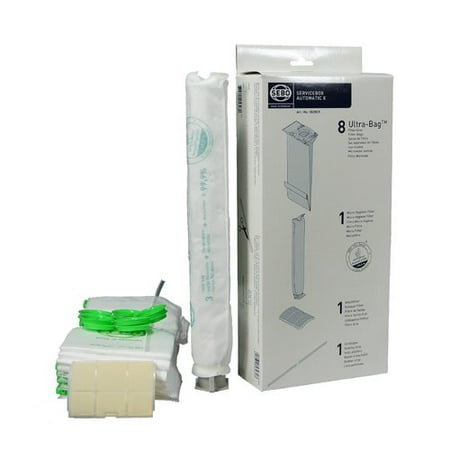 Sebo Service Box - 10 Paper Bags with Caps, Micro and Exhaust Filters and Sealing Strip for AUTOMATIC X Series