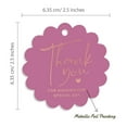 thumbnail image 6 of Inkdotpot Thank You For Sharing Our Special Day Bridal Shower-Baby Shower-Retirement-Wedding-Birthday Bottle Tag Real Rose Gold Foil Favor Hang Tags Pack Of 100, 6 of 6