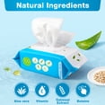thumbnail image 4 of Prime Pets Pet Wipes for Dogs & Cats, 500 Ct, Dog Wipes for Paws and Butt, Deodorizing Puppy Wipes, 4 of 9