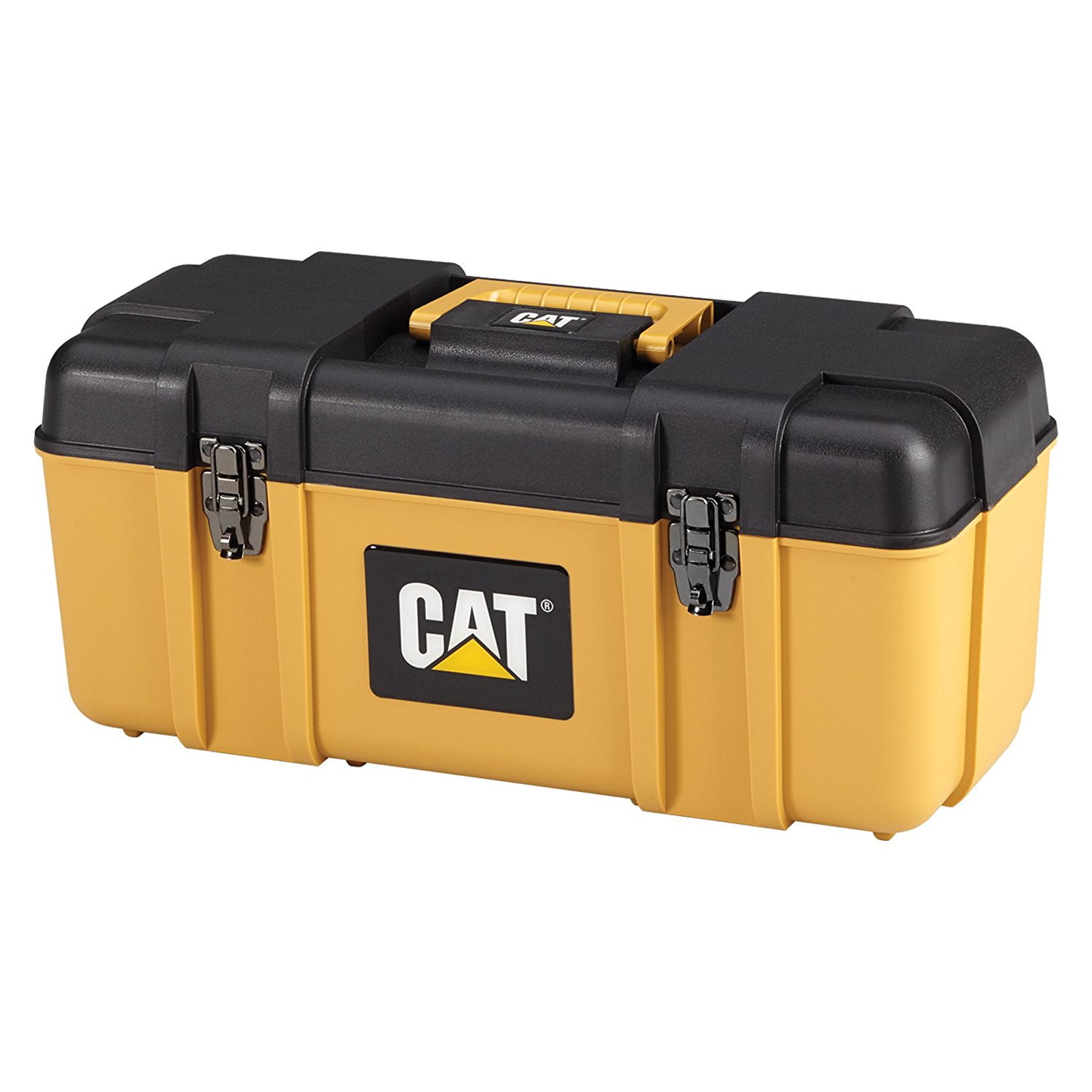 Cat Heavy-Duty Plastic Tool Box with Removable Tote, 20" W - Designed