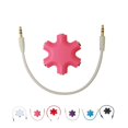 thumbnail image 3 of Mix Colors 3.5mm Snowflake Shape 5 Way Stereo Audio Splitter Jack Earphone Headphone Adapter, 3 of 10