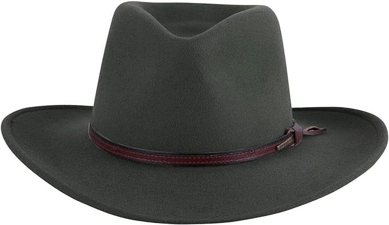Stetson Men's Bozeman Outdoor Hat (Steel, X-Large)