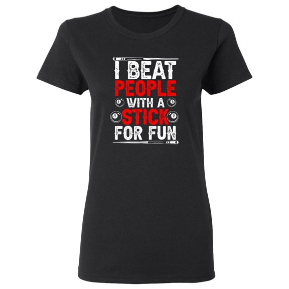 Inktastic Pool Billiards Game Women's T-Shirt