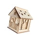 thumbnail image 5 of Kit de manualidades de casas de primavera de madera, actividades de manualidades de Pascua, manualidades de madera en 3D Estilo E, 5 of 9
