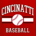 thumbnail image 6 of Wild Bobby City of Cincinnati Baseball Fantasy Fan Sports Men's T-Shirt, Red, 5X-Large, 6 of 6