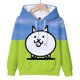 thumbnail image 4 of Sudadera con capucha de dibujos animados The Battle Cats para niños y niñas, tops de otoño, jersey de manga larga para niños, ropa de calle de moda para niños, 4 of 4