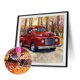 thumbnail image 1 of Cuadros Decorativos Kit de pintura de diamante 5D Woods Red Car Full Square Drill Rhinestone DIY Wall Art Tmvgtek embutido en tela, 1 of 9
