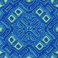 thumbnail image 1 of Ahgly Company Machine Washable Indoor Square Transitional Blue Orchid Blue Area Rugs, 5' Square, 1 of 7