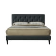 thumbnail image 2 of Newboti Furniture Full Sized Tufted Bed in a Box w/ USB 48551, 2 of 6