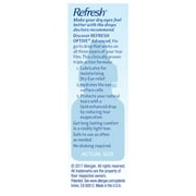 Refresh Optive Advanced Lubricant Eye Drops Preserved Tears, 10 ml, 1 Bottle