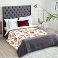 thumbnail image 5 of XMXT Throw Blanket, Cute Dumb Tiger Flannel Blanket for Bed Sofa, 50 x 70 inches, 5 of 9