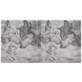thumbnail image 2 of Pencil Drawing Wolves 2 Pcs Hardcover 3 Ring Binder 1.5” Round Rings Letter Size Paper Pockets for School Office Supplies, 2 of 9