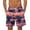 Multicolor-2, variant on Men's Swim Trunks Shorts Quick Dry Hawaiian Board Shorts with Elastic Waist Drawstring Summer Shorts for Resort Lounging Multicolor-28 M