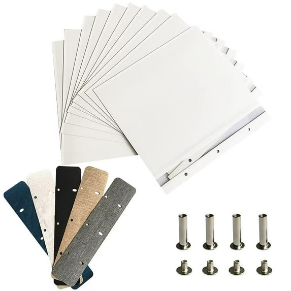 Vienrose Photo Album Self Adhesive Scrapbook Refill Pages for 11x10.6 inch Photo Album