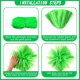 thumbnail image 5 of 3 Pcs Cheerleading Pom Poms and Large Cheerleader Hair Bow Metallic Cheer Supplies for Team Spirit Sports Dance Cheering, 5 of 5