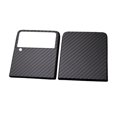 thumbnail image 3 of Estuche De Teléfono De Fibra De Carbono Compatible Con Samsung Z Flip 3 Estuche Protector De Teléfono Delgado Antihuellas Dactilares Cateissary EL016272-00, 3 of 5