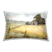 Stupell Industries Soft Country Pasture Decorative Printed Throw Pillow, 14 x 20