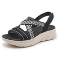 thumbnail image 2 of Sandalias planas WDOplteas con cruzadas para Mujer Cómodas Antideslizantes, 2 of 9