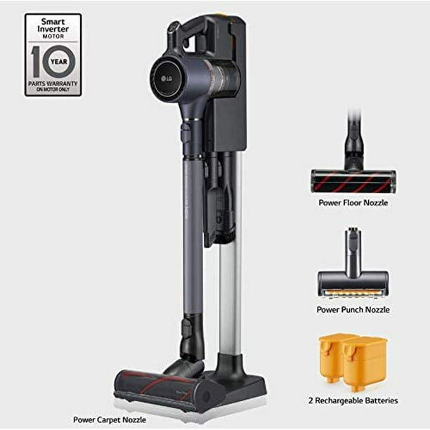 LG CordZero Bagless Cordless Handheld/Stick Vacuum Matte Gray