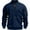 Navy, variant on Krdevn Hoodies for Men - Hooded Sweatshirt for Men's Winter In 2025 with A Stand Up Collar Half Zipper and Multiple Pockets - Sweatshirts for Men,Color:Navy,Size:S