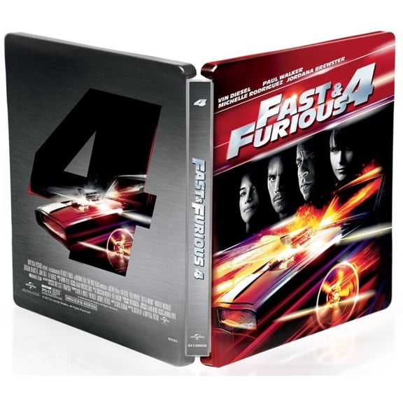 Fast & Furious 4 (Steelbook DVD   Digital) [Blu-ray]