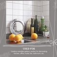 thumbnail image 3 of Minkissy 24Pcs Creative Mandala Pattern White Tile Stickers for Bathroom Kitchen Wall Decoration, 3 of 8