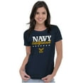 thumbnail image 3 of US Navy Girlfriend Anchor Logo Women's T Shirt Ladies Tee Brisco Brands S, 3 of 5